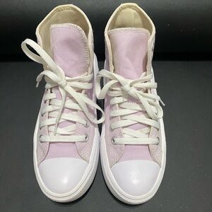 Converse Chuck Taylor All Star Move Platform High Pale Amethyst 7.5 W